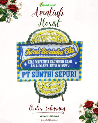 Papan Bunga Duka di Tanjung Sari